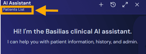 AI Assistant at the list level
